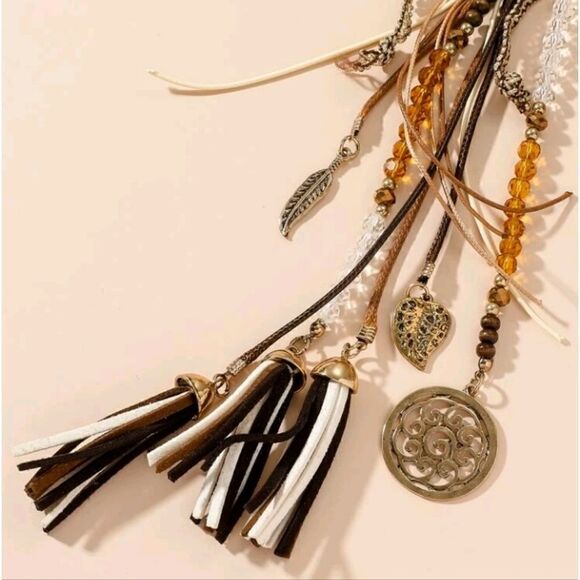 Tassel Lariat Necklace  - Picture 2 of 3